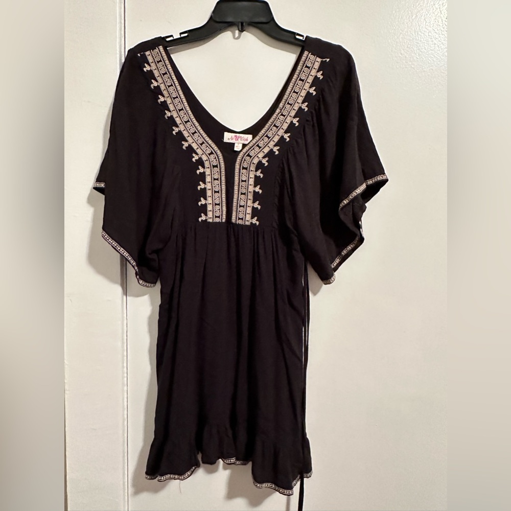 Black Tunic Dress - S